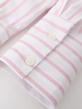 Load image into Gallery viewer, Pink and White Stripe Ruffles Barbie Same Style 1950S Vintage Shirt