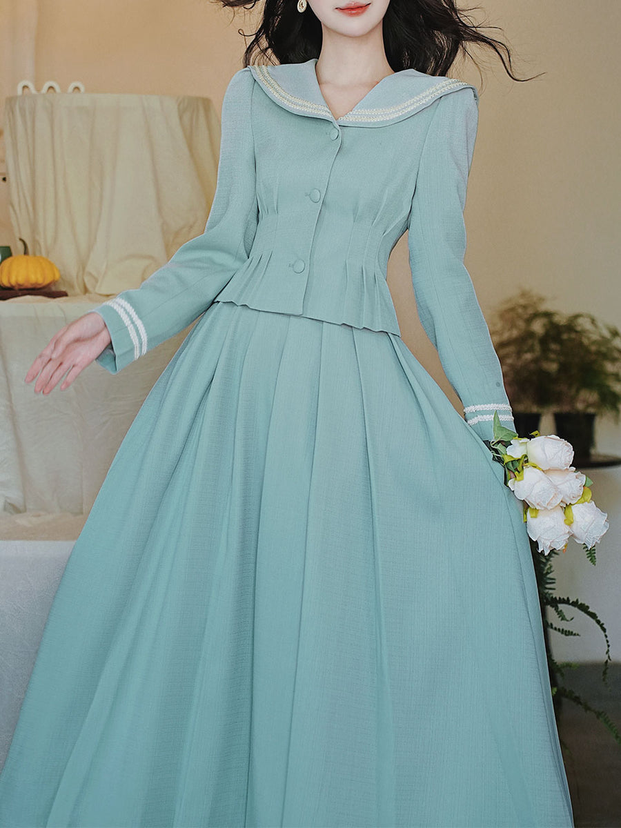 christmas dress over 50 Red & Green 1950s Snowflake Swing No Stretch Closure Type Bespoke Bridesmaid Dresses for Size:9'Wx6'H(2.7x1.8M) Collarless