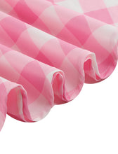 Load image into Gallery viewer, Pink And White Barbie Same Style Plaid Halter 1950S Vintage Dress