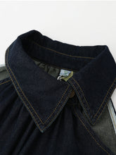 Load image into Gallery viewer, Denim Retro Sleeveless Vintage Jumpsuit