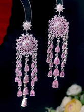 Load image into Gallery viewer, Luxury Solar Zircon Tassel Artifact Earrings
