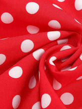 Load image into Gallery viewer, Minnie 1950s Polka Dot Swing Dress With Headband Set