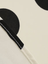 Load image into Gallery viewer, White and Black Polka Dots  Spaghetti Ruffles 1950S Vintage Dress Inspired by Cruella de Vil