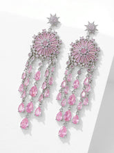 Load image into Gallery viewer, Luxury Solar Zircon Tassel Artifact Earrings