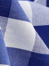 Load image into Gallery viewer, Pink And White Plaid Bow Collar Barbie Same Style 1950S Vintage Dress