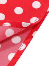 Load image into Gallery viewer, Minnie 1950s Polka Dot Swing Dress With Headband Set