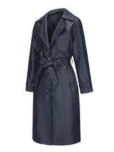 Load image into Gallery viewer, Women's Coat PU Leather Turndown Collar Fall Winter