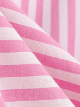 Load image into Gallery viewer, Pink And White Vertical Stripe Spaghetti Strap Barbie Same Style 1950S Vintage Dress