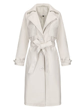 Load image into Gallery viewer, Women's Coat PU Leather Turndown Collar Fall Winter