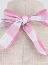 Load image into Gallery viewer, Pink And White Barbie Same Style Plaid Halter Classis Style 1950S Vintage Dress