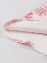 Load image into Gallery viewer, Sweet Rose Printed Cotton 1950s Vintage Swing Dress