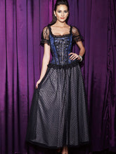 Load image into Gallery viewer, Women Black Corset 2019 Top Off The Shoulder Lace Up Waist Trainer