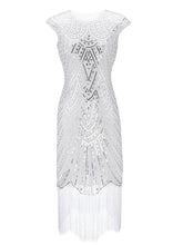 Load image into Gallery viewer, 1920S Beaded Flapper Gatsby Dress