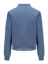 Load image into Gallery viewer, Women's Pilot Style Jacket Daily Zippered Fall Winter Casual Solid Color Stand Collar Sporty Jacket