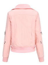 Load image into Gallery viewer, Women's Jacket Street Daily Holiday Fall Winter Turndown Collar Cotton Warm Solid Color Jacket