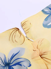 Load image into Gallery viewer, The Marvelous Mrs.Maisel Same Style Yellow Floral Swing 50S Dress with Glass