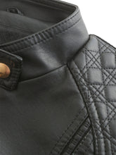Load image into Gallery viewer, Soft Coat Long Sleeve PU Leather Motorcycle Jacket For Women