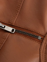 Load image into Gallery viewer, 5 Color Long Sleeve PU Leather Motorcycle Jacket