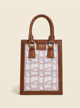 Load image into Gallery viewer, 1950S Cowhide Rectangular box Crossbody Bag Handbag