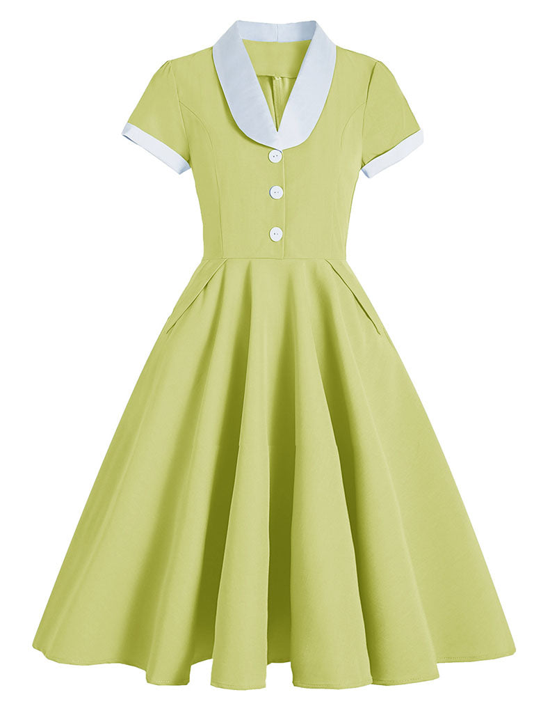 50s collared dress outlet