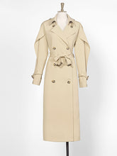Load image into Gallery viewer, Ruffles Sleeve Long Chelsea Heritage Trench Coat
