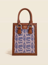 Load image into Gallery viewer, 1950S Cowhide Rectangular box Crossbody Bag Handbag