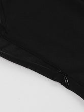 Load image into Gallery viewer, Purple Stand Ruffles Collar Semi-Sheer Sleeveless 1950S Vintage Dress