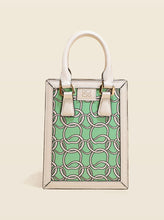 Load image into Gallery viewer, 1950S Cowhide Rectangular box Crossbody Bag Handbag