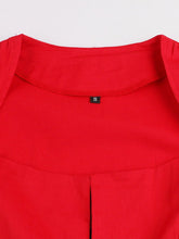 Load image into Gallery viewer, Polka Dot Square Neck Slim Fit Vintage Dress