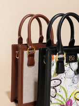 Load image into Gallery viewer, 1950S Cowhide Rectangular box Crossbody Bag Handbag