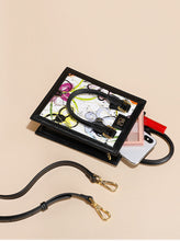 Load image into Gallery viewer, 1950S Cowhide Rectangular box Crossbody Bag Handbag