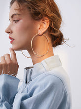 Load image into Gallery viewer, Circle Metal Hoop Fashion Earrings For Women