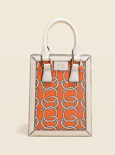 Load image into Gallery viewer, 1950S Cowhide Rectangular box Crossbody Bag Handbag