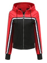 Load image into Gallery viewer, Women's Jacket Street Daily Fall Winter Casual Two-tone Stand Collar Jacket