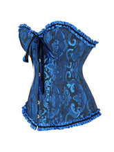 Load image into Gallery viewer, Women‘s Ruffles Corset Top Strapless Waist Trainer