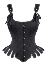 Load image into Gallery viewer, Retro U Neck Tight Waist Steel Frame Corset Top