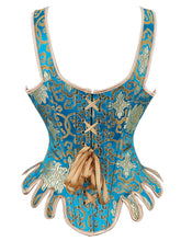 Load image into Gallery viewer, Retro U Neck Tight Waist Steel Frame Corset Top