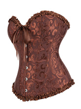 Load image into Gallery viewer, Women‘s Ruffles Corset Top Strapless Waist Trainer