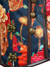 Load image into Gallery viewer, Women‘s Floral Corset Top Strapless Waist Trainer