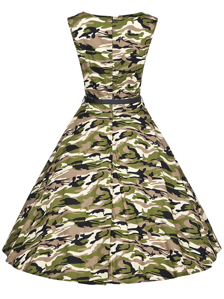 camouflage cocktail dress ARMY CAMOUFLAGE PAILLIETTE EVENING DRESS House of Avida