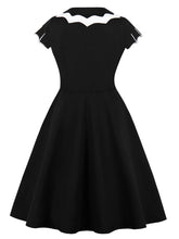 Load image into Gallery viewer, Embroidery Double-Layer Vintage Dress