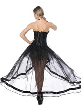 Load image into Gallery viewer, Gothic Costume Halloween Strapless Asymmetrical Skirt And Corset