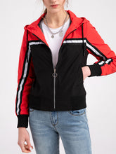 Load image into Gallery viewer, Women's Jacket Street Daily Fall Winter Casual Two tone Stand Collar Jacket