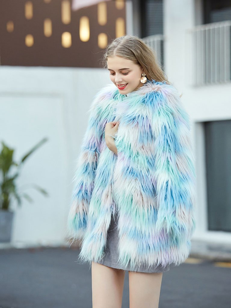 ice cream FUR JACKET