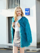 Load image into Gallery viewer, Faux Fur Coat Women Long Sleeve Oversized Winter Coat