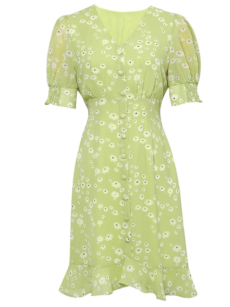 Random Sale] New Dresses Sale of Mixed Items A Line V Neck 1950s Vint –  Jolly Vintage