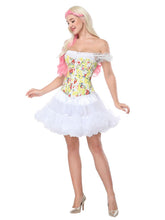 Load image into Gallery viewer, Retro Flower Strapless Corset