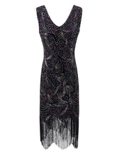 Load image into Gallery viewer, 1920S Sequined Flapper Dress