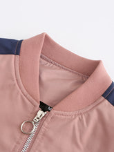 Load image into Gallery viewer, Women's Pilot Style Jacket Daily Fall Winter Casual Two tone Stand Collar Sporty Jacket