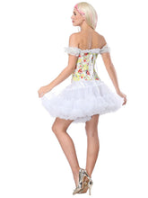Load image into Gallery viewer, Retro Flower Strapless Corset